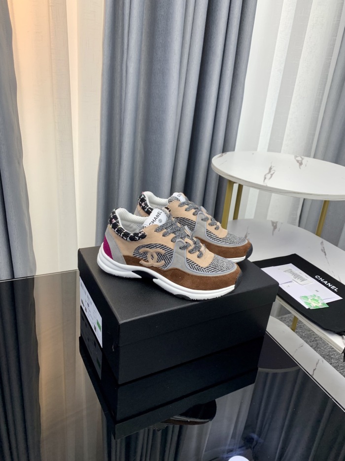 Men Women Trusted seller C*hanel Top Sneaker