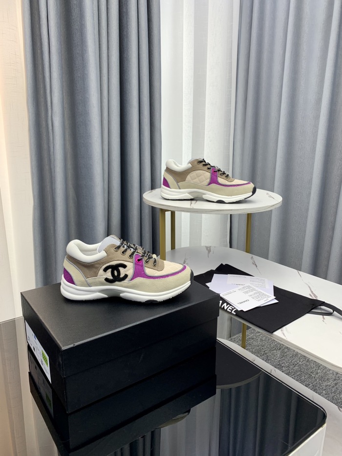 Men Women Trusted seller C*hanel Top Sneaker