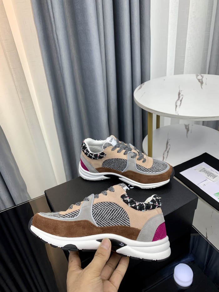 Men Women Trusted seller C*hanel Top Sneaker