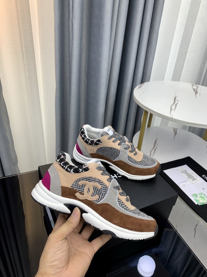 Men Women Trusted seller C*hanel Top Sneaker