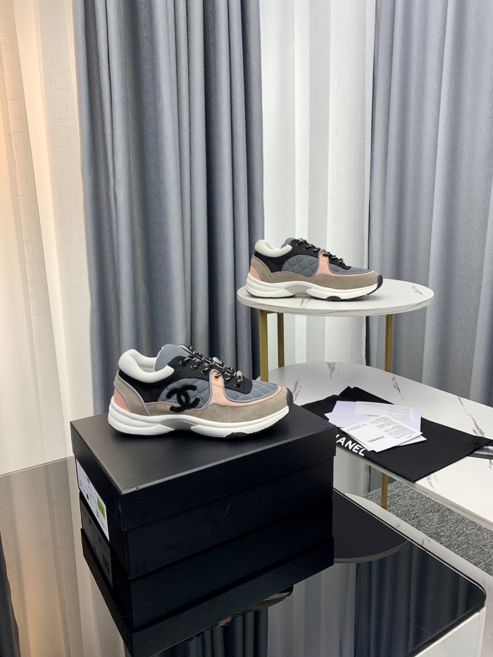 Men Women Trusted seller C*hanel Top Sneaker