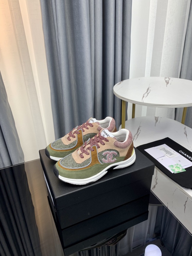 Men Women Trusted seller C*hanel Top Sneaker