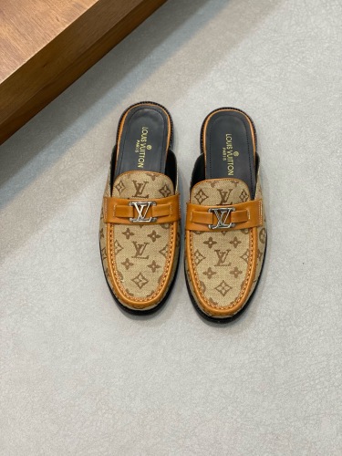 Men L*ouis V*uitton Top Slippers (arrenfashion)