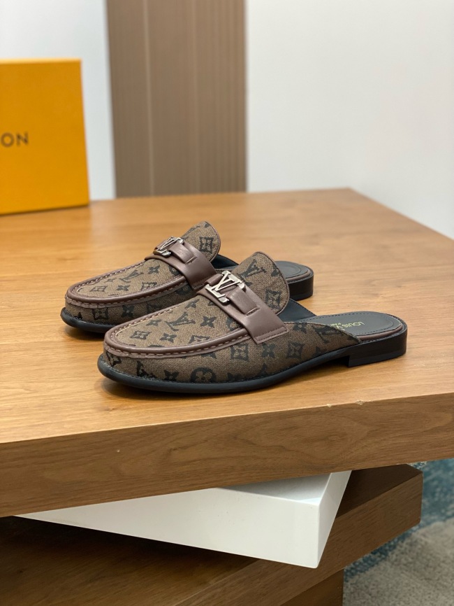 Men L*ouis V*uitton Top Slippers (arrenfashion)
