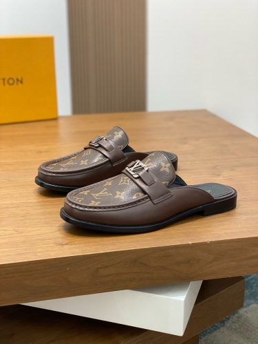 Men L*ouis V*uitton Top Slippers (arrenfashion)