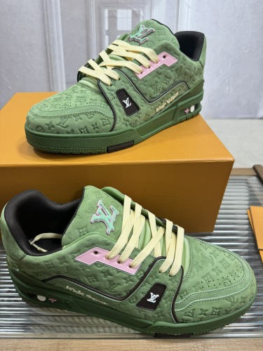 Men Women L*ouis V*uitton Top Sneaker L*V Trainer