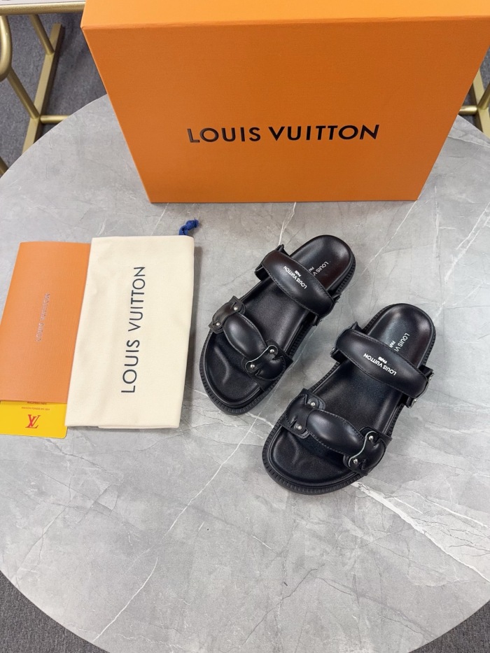 Free shipping arrenfashion Women L*ouis V*uitton Top Sandals