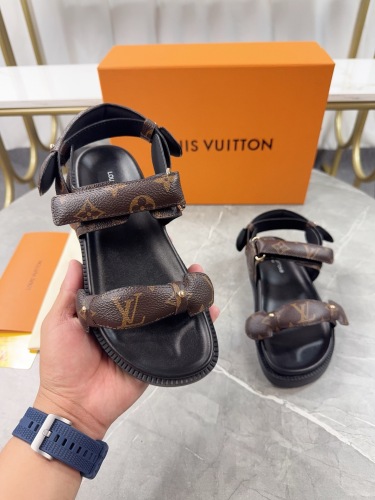 Free shipping arrenfashion Women L*ouis V*uitton Top Sandals
