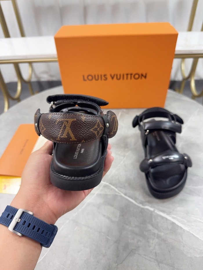 Free shipping arrenfashion Women L*ouis V*uitton Top Sandals