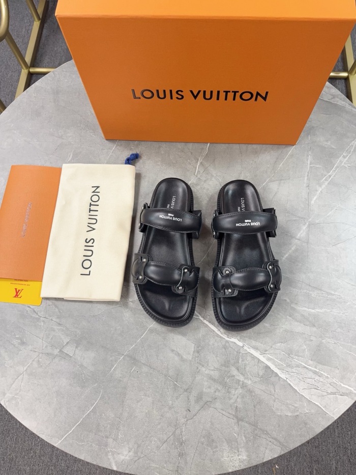 Free shipping arrenfashion Women L*ouis V*uitton Top Sandals