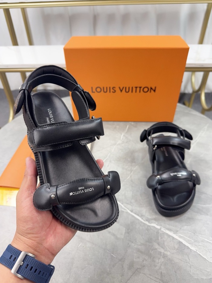 Free shipping arrenfashion Women L*ouis V*uitton Top Sandals