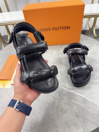 Free shipping arrenfashion Women L*ouis V*uitton Top Sandals