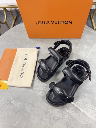 Free shipping arrenfashion Women L*ouis V*uitton Top Sandals