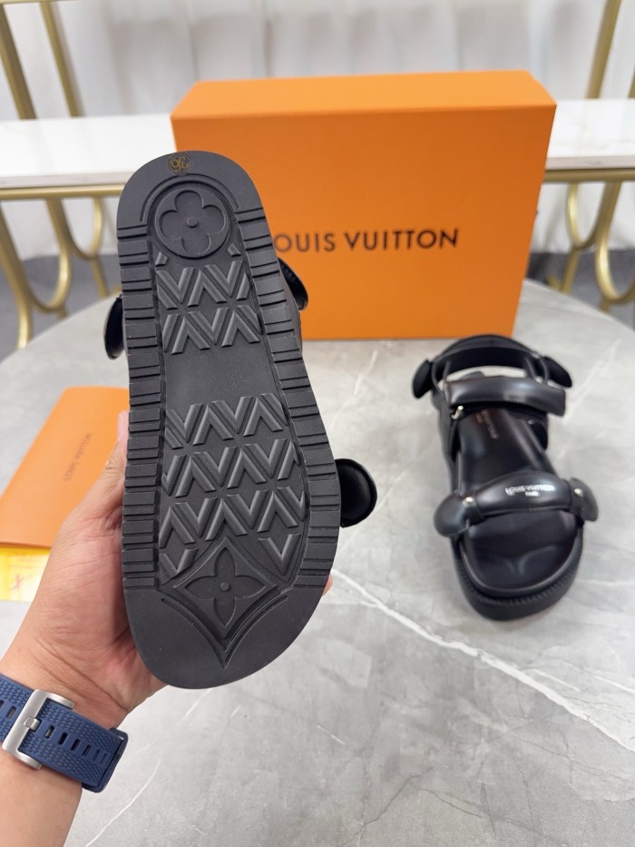 Free shipping arrenfashion Women L*ouis V*uitton Top Sandals