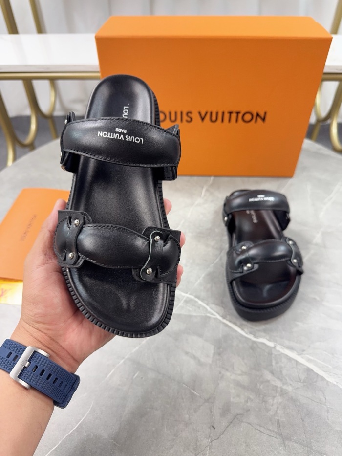 Free shipping arrenfashion Women L*ouis V*uitton Top Sandals