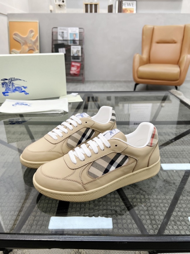 Men  B*rberry Sneaker  （arrenfashion）