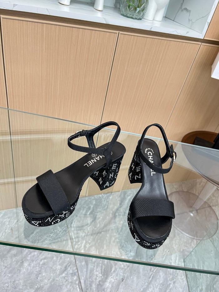 Free shipping arrenfashion Women C*hanel  Sandals   ( Maikesneakers)