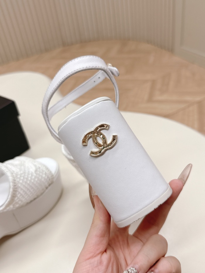 Free shipping arrenfashion Women C*hanel  Sandals   ( Maikesneakers)