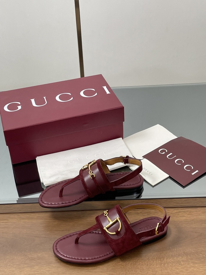 Free shipping arrenfashion Women G*ucci Top Sandals