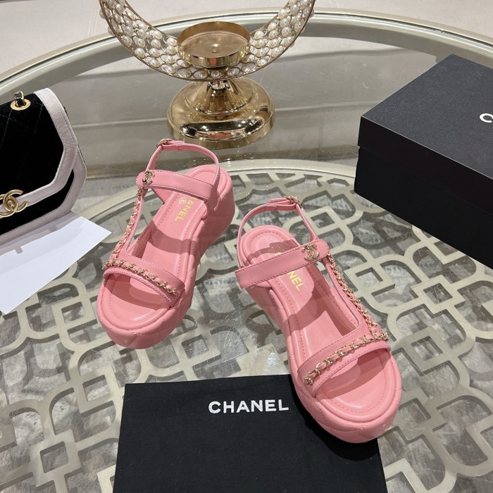 Free shipping arrenfashion Women C*hanel  Sandals   ( Maikesneakers)