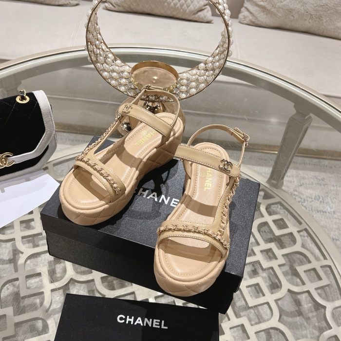 Free shipping arrenfashion Women C*hanel  Sandals   ( Maikesneakers)