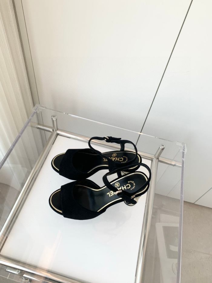 Free shipping arrenfashion Women C*hanel  Sandals   ( Maikesneakers)