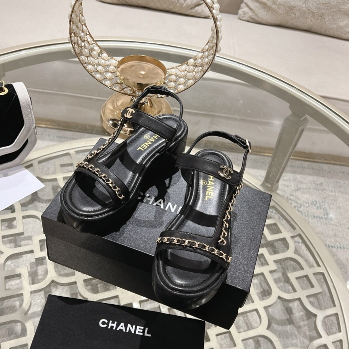 Free shipping arrenfashion Women C*hanel  Sandals   ( Maikesneakers)