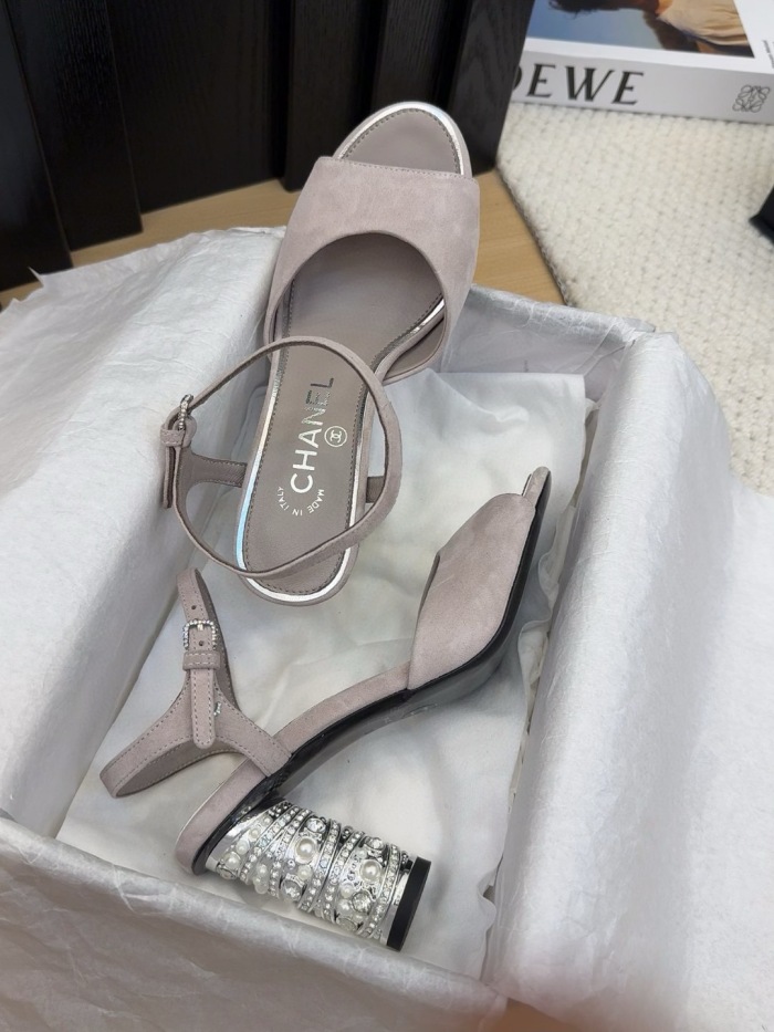 Free shipping arrenfashion Women C*hanel  Sandals   ( Maikesneakers)