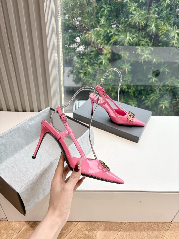 Free shipping arrenfashion Women B*lenciaga Top Sandals