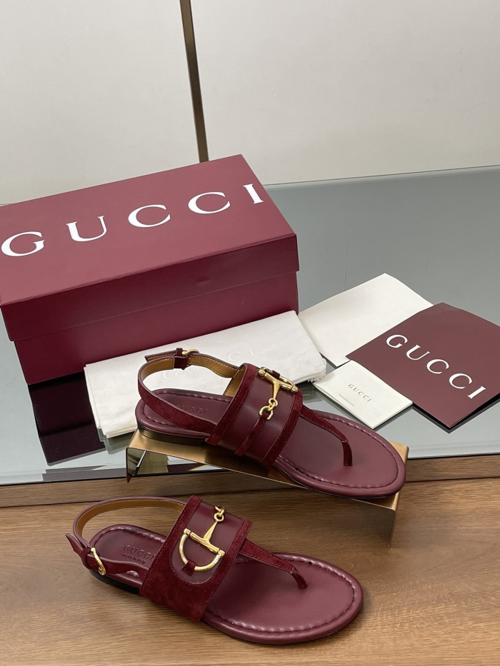 Free shipping arrenfashion Women G*ucci Top Sandals
