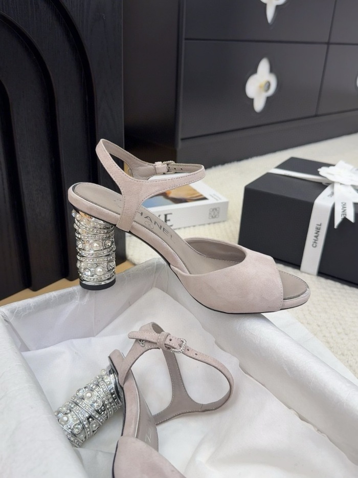 Free shipping arrenfashion Women C*hanel  Sandals   ( Maikesneakers)