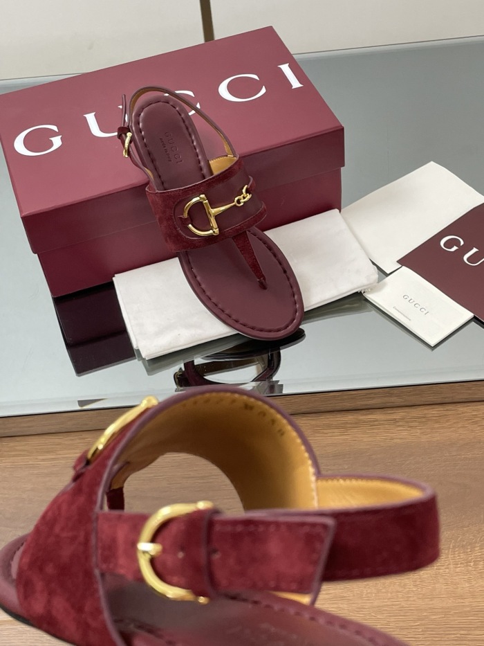 Free shipping arrenfashion Women G*ucci Top Sandals