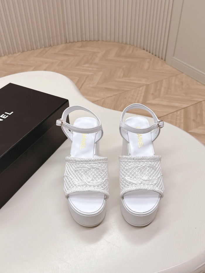 Free shipping arrenfashion Women C*hanel  Sandals   ( Maikesneakers)