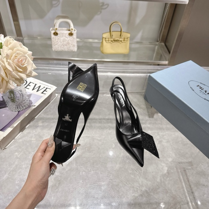 Free shipping arrenfashion Women P*rada Top Quality Sandals