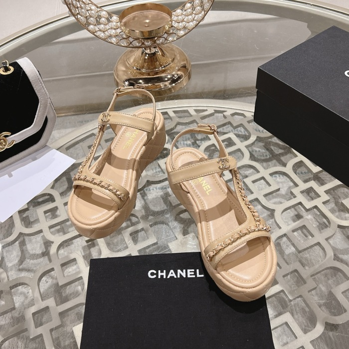 Free shipping arrenfashion Women C*hanel  Sandals   ( Maikesneakers)
