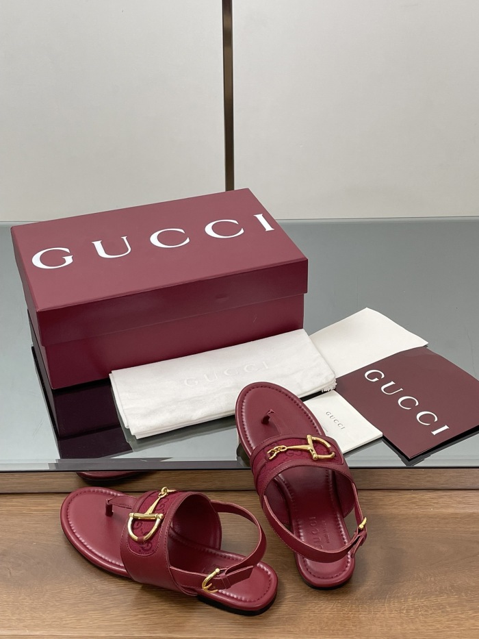 Free shipping arrenfashion Women G*ucci Top Sandals