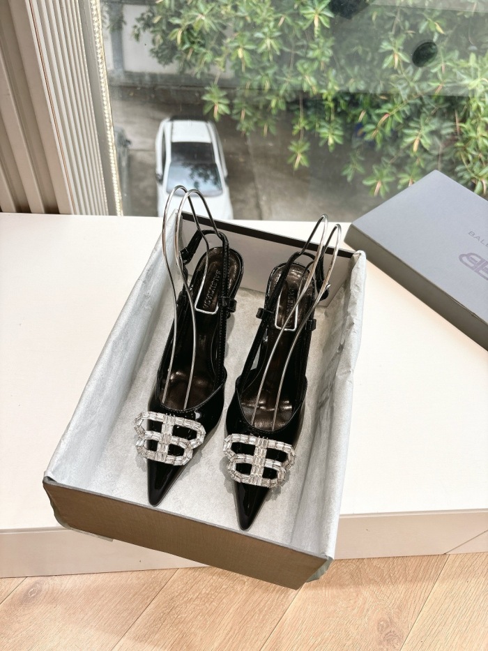 Free shipping arrenfashion Women B*lenciaga Top Sandals