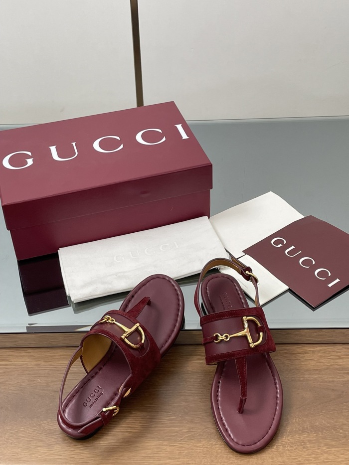 Free shipping arrenfashion Women G*ucci Top Sandals