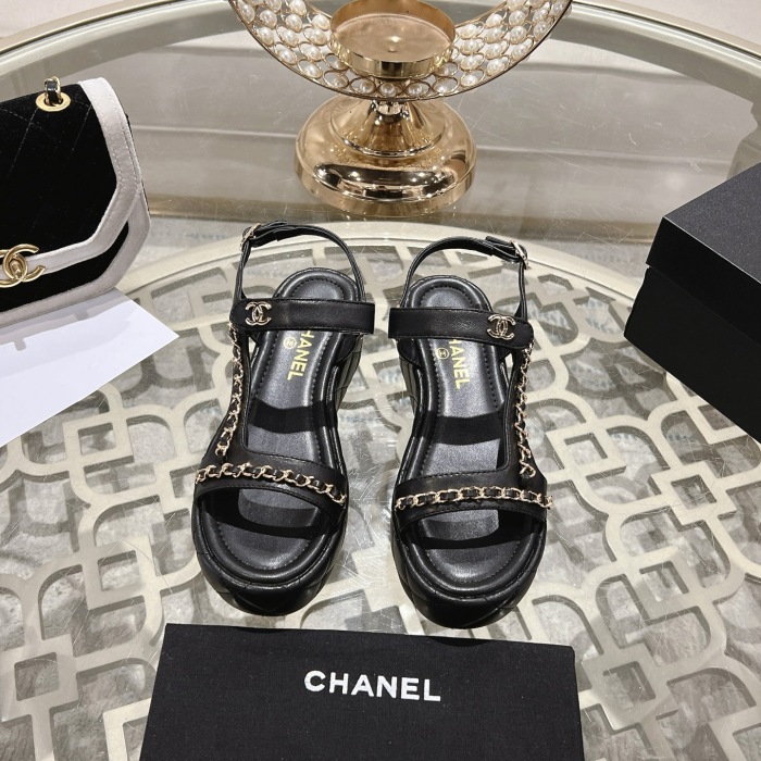 Free shipping arrenfashion Women C*hanel  Sandals   ( Maikesneakers)