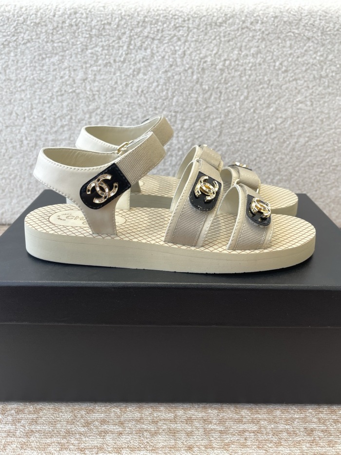 Free shipping arrenfashion Women C*hanel  Sandals   ( Maikesneakers)