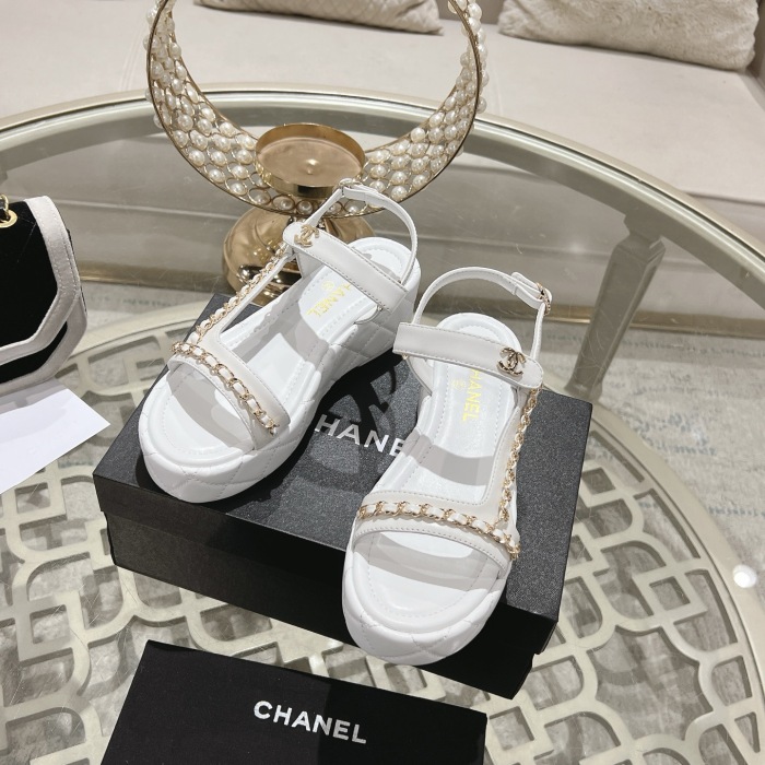 Free shipping arrenfashion Women C*hanel  Sandals   ( Maikesneakers)