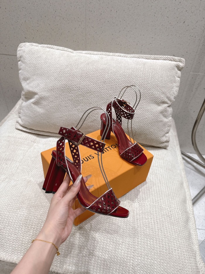 Free shipping arrenfashion Women L*ouis V*uitton Top Sandals