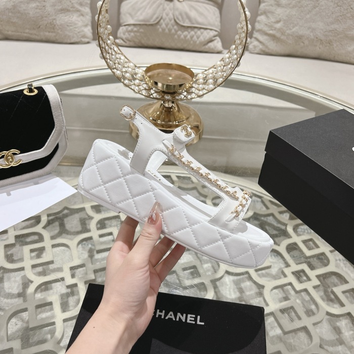 Free shipping arrenfashion Women C*hanel  Sandals   ( Maikesneakers)