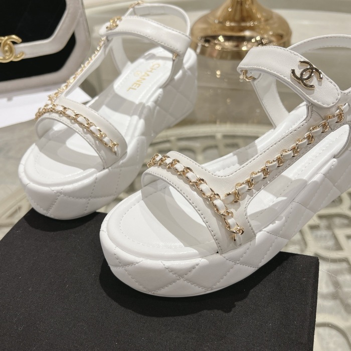 Free shipping arrenfashion Women C*hanel  Sandals   ( Maikesneakers)