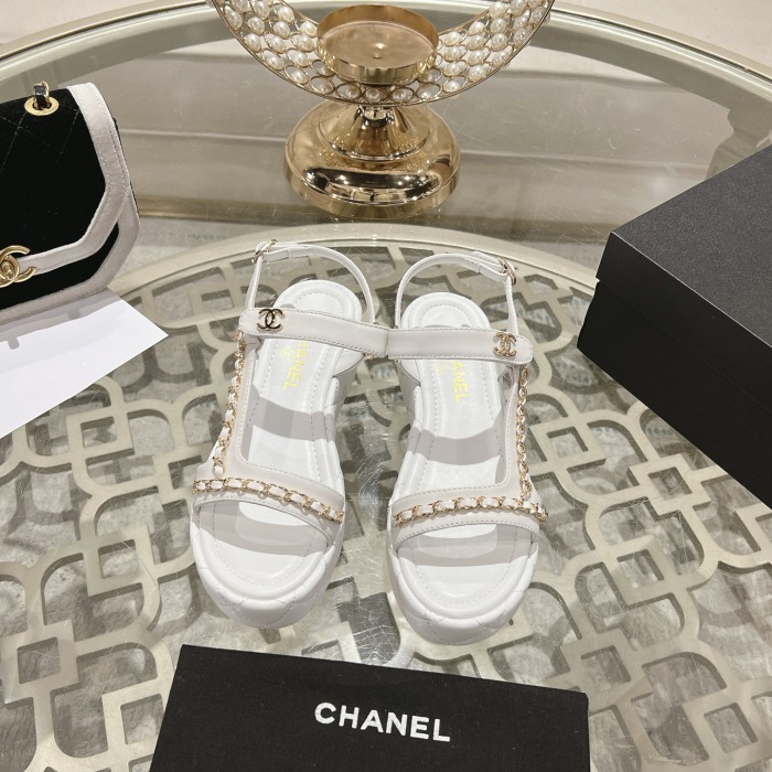 Free shipping arrenfashion Women C*hanel  Sandals   ( Maikesneakers)