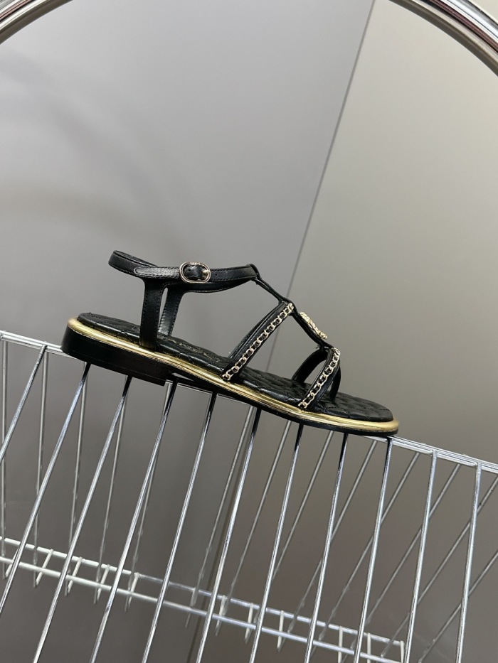 Free shipping arrenfashion Women C*hanel  Sandals   ( Maikesneakers)