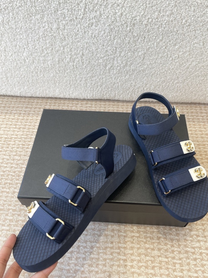Free shipping arrenfashion Women C*hanel  Sandals   ( Maikesneakers)