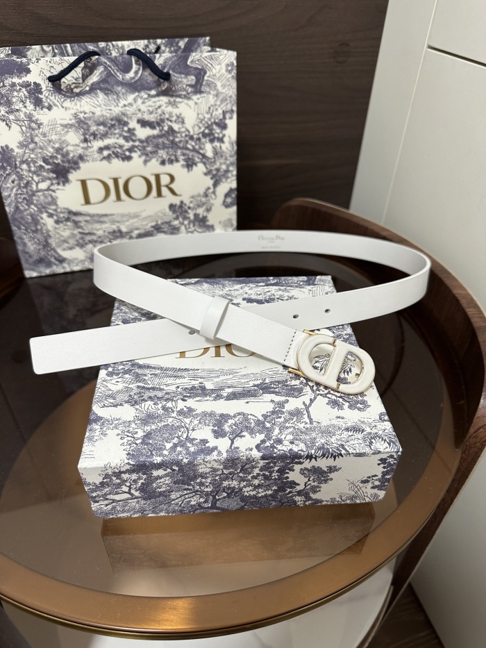 D*ior Belts Top Quality  25MM