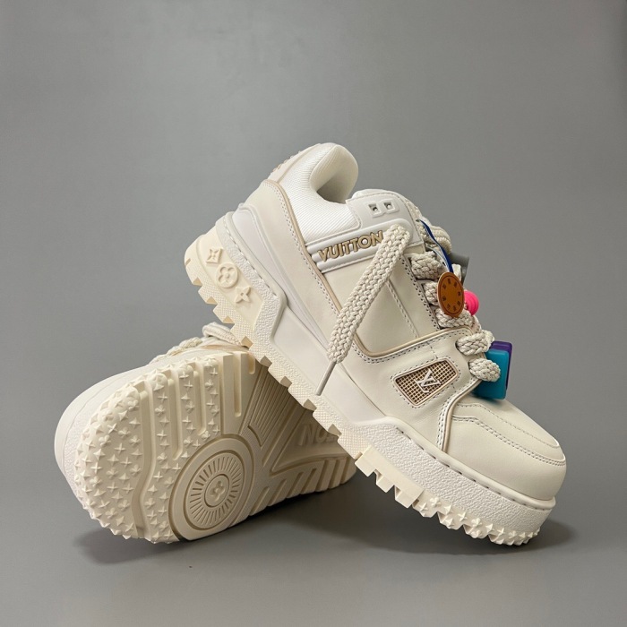 Men  Women  L*ouis V*uitton   Top Sneaker L*V Trainer size 35-46