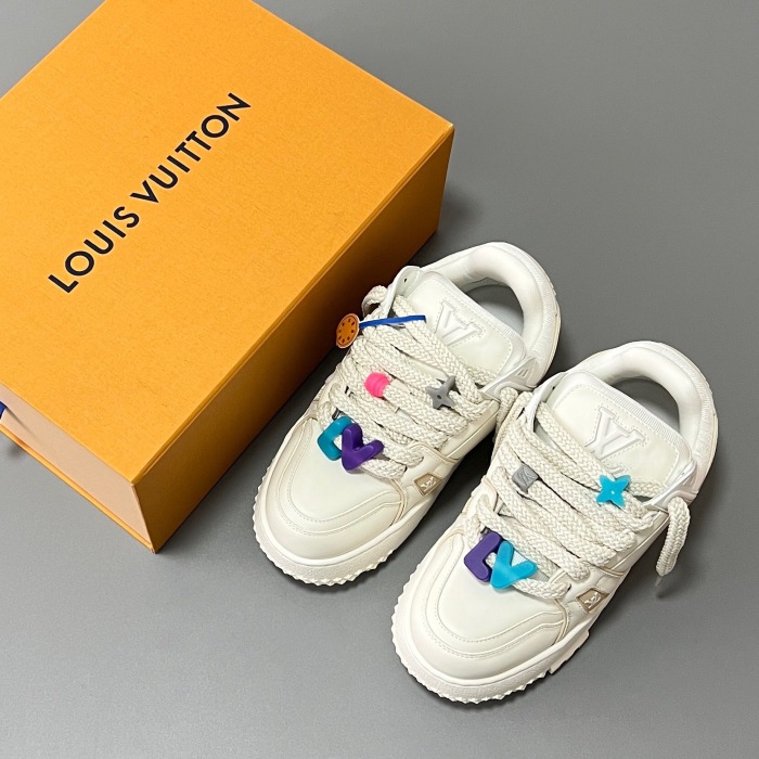 Men  Women  L*ouis V*uitton   Top Sneaker L*V Trainer size 35-46